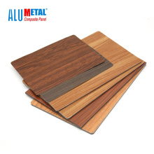 China Supplier Wooden Finished Aluminum Composite Panel ACM sheet for kitchen wall cladding